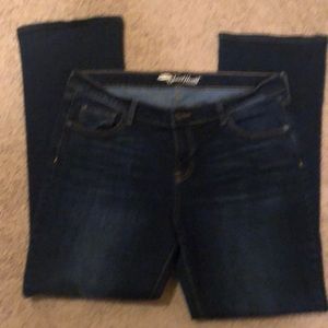 Old Navy sweetheart style bootcut jeans